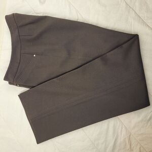 Elliott Lauren vintage dark brown pants straight leg midrise classic fit work 4